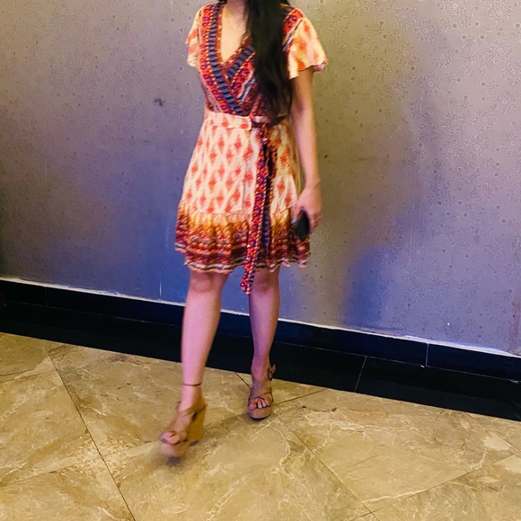 Wrap around boho dress - Picture 6 of 7